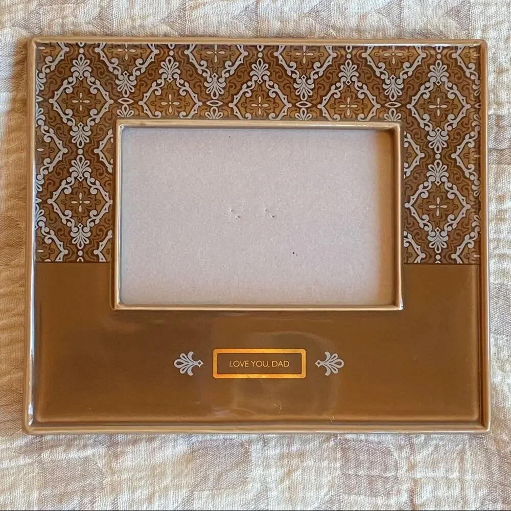 FATHER’S DAY Porcelain‎ 4”x 6” Photo Picture Frame